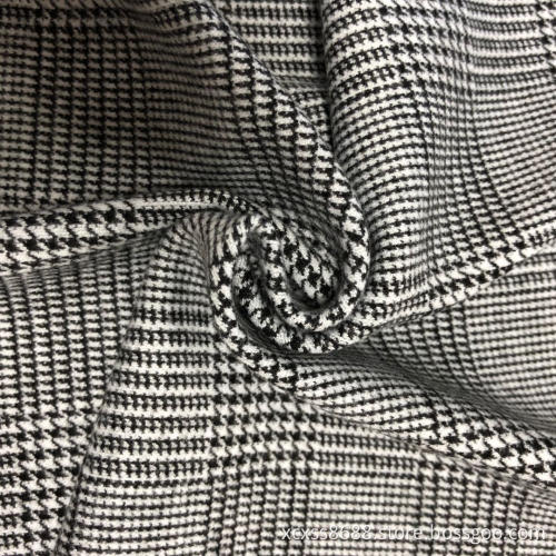 Populärt Jacquard Garnfärgat stickat tyg